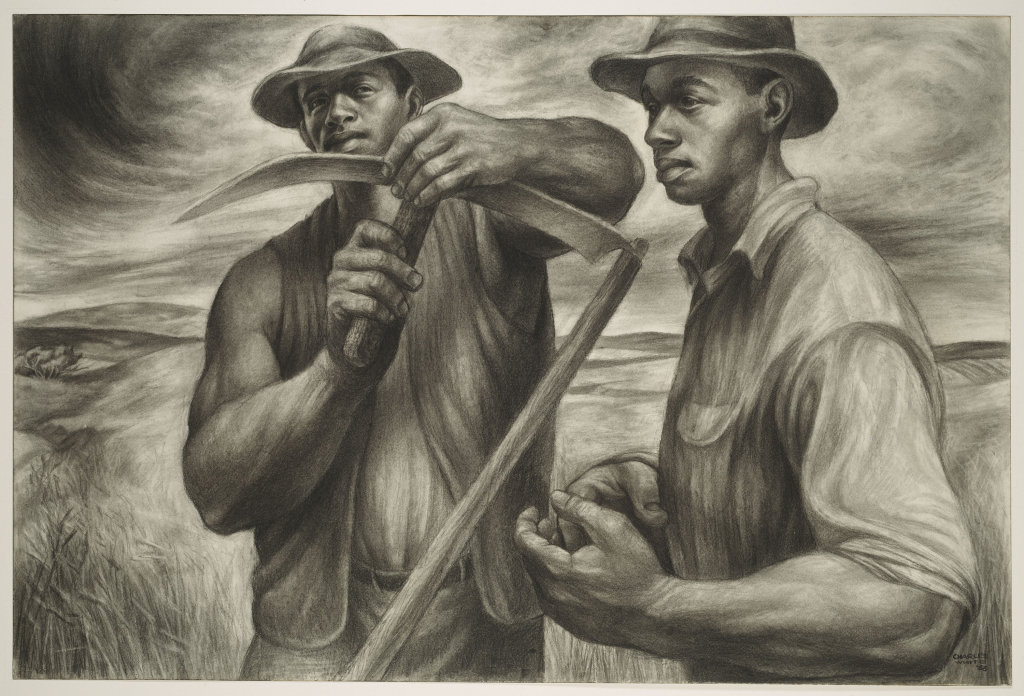 African American Artist, Black Artists, African American Art, Black Art, Charles White, Art Institute of Chicago, Harvest Talk, The Trenton Six, KINDR'D Magazine, KINDR'D, KOLUMN Magazine, KOLUMN