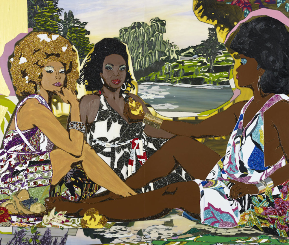 African American Art, Black Art, Mickalene Thomas, KINDR'D Magazine, KINDR'D, KOLUMN Magazine, KOLUMN