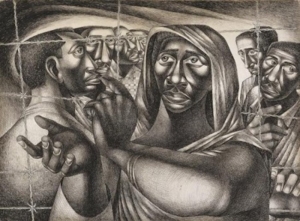 African American Artist, Black Artists, African American Art, Black Art, Charles White, Art Institute of Chicago, Harvest Talk, The Trenton Six, KINDR'D Magazine, KINDR'D, KOLUMN Magazine, KOLUMN