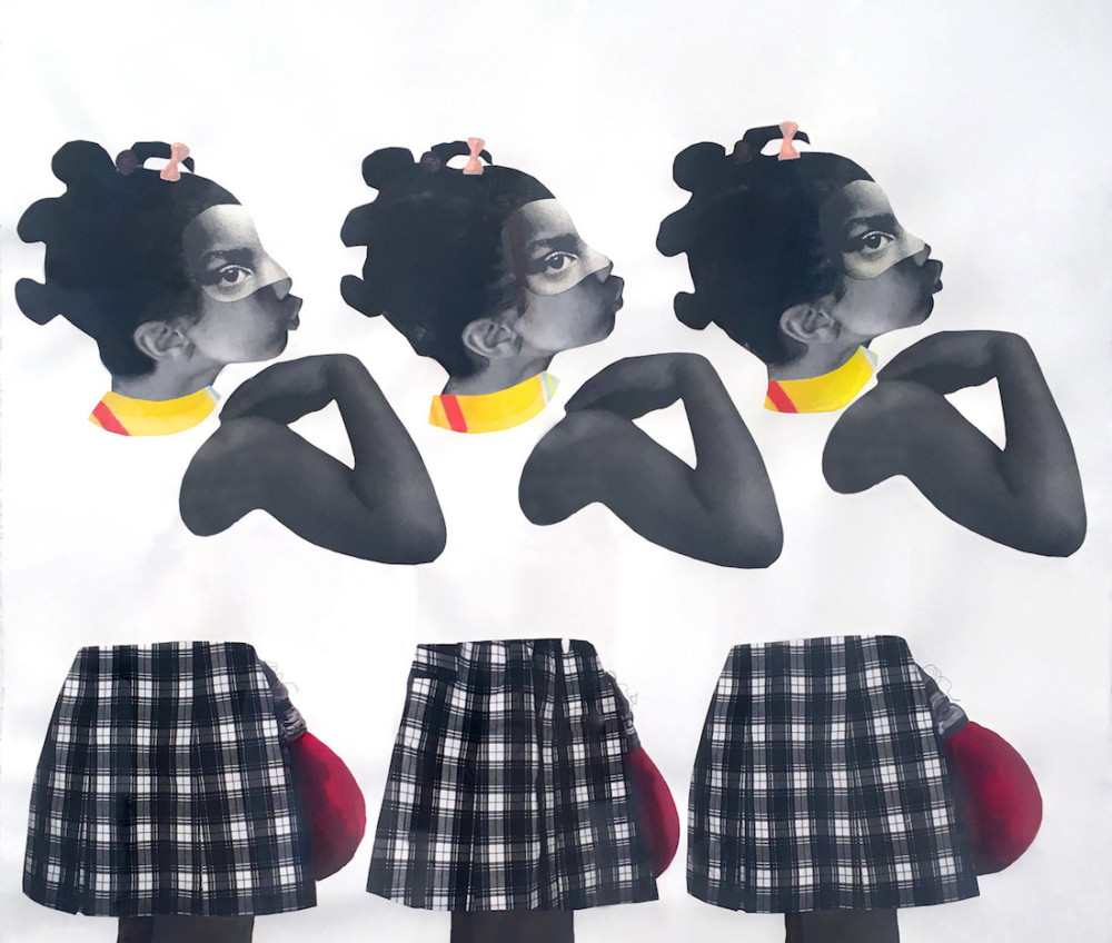 Deborah Roberts, African American Art, Black Art, Romare Bearden, KINDR'D Magazine, KINDR'D, KOLUMN Magazine, KOLUMN